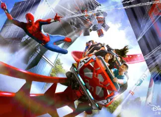 Atracción Spider-Man Shangai