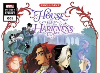 La Bruja Escarlata vuelve a la escuela en House of Harkness Portada de House of Harkness Nº 1