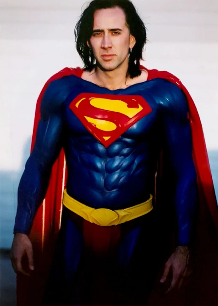 Superman Lives Nicolas Cage en Superman Lives