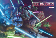 Marvel Comics anuncia Star Wars: Jedi Knights, serie repleta de caras conocidas Portada de Star Wars: Jedi Knights Nº 1