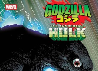 Portada de Godzilla vs. Hulk