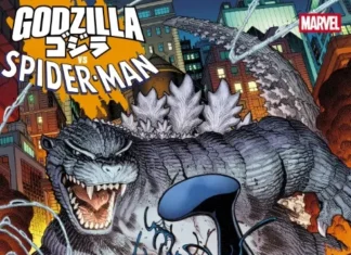 Portada de Godzilla vs. Spider-Man Nº 1
