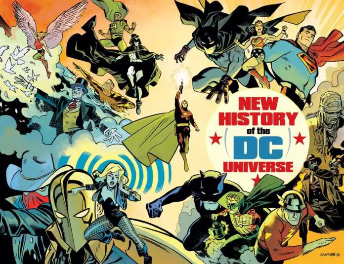 New History of the DC Universe Nº 1 Portada de New History of the DC Universe Nº 1