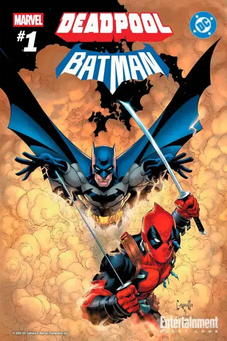 Portada de Deadpool / Batman
