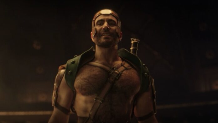 Brett Goldstein como Hércules Brett Goldstein como Hércules