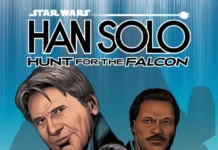 Marvel resolverá un asunto pendiente de Han Solo en la trilogía de secuelas con una nueva serie de cómic Portada de Star Wars: Han Solo - Hunt for the Falcon Nº 1