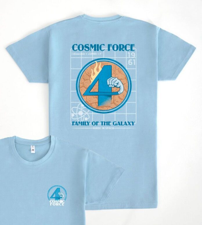 Camiseta Pampling Cuatro Fantásticos Camiseta Pampling Cuatro Fantásticos