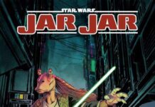 Vuelve Jar Jar Binks junto a Kelleran Beq en un cómic co-escrito por el actor de ambos Portada de Star Wars: Jar Jar Nº 1