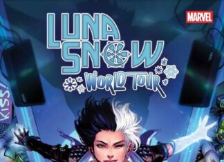 Anunciada nueva aventura de Luna Snow en los cómics Portada de Luna Snow: World Tour