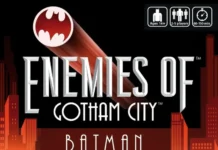 Anunciado un nuevo juego de mesa basado en Batman: La Serie Animada Enemies of Gotham City