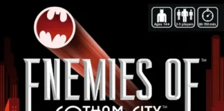 Anunciado un nuevo juego de mesa basado en Batman: La Serie Animada Enemies of Gotham City