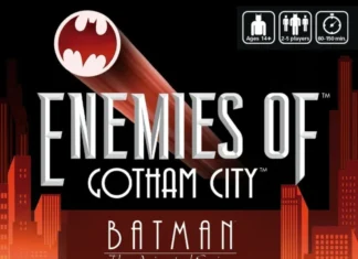 Anunciado un nuevo juego de mesa basado en Batman: La Serie Animada Enemies of Gotham City