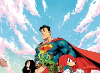 Los mundos de Sonic y DC se unen de nuevo en otro crossover Portada de DC x Sonic the Hedgehog: Metal Legion Nº 1