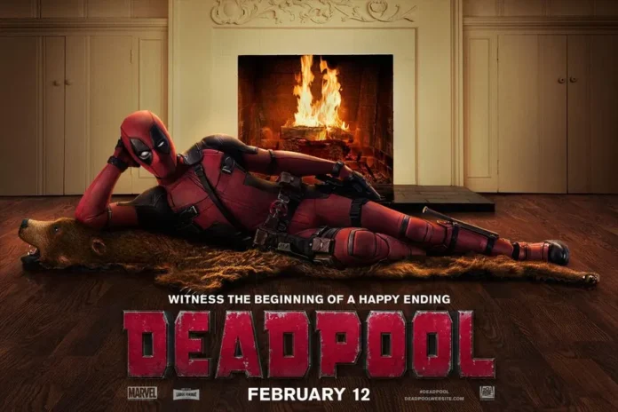 Banner de la primera película de Deadpool