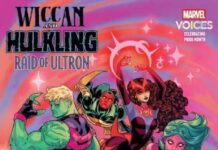 Marvel Comics se hace eco de Vision Quest con un nuevo cómic Portada de Wiccan & Hulkling: Raid of Ultron