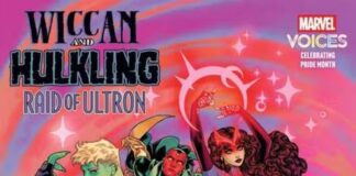 Marvel Comics se hace eco de Vision Quest con un nuevo cómic Portada de Wiccan & Hulkling: Raid of Ultron