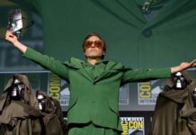 Robert Downey Jr. como Doctor Doom en la Comic Con de San Diego